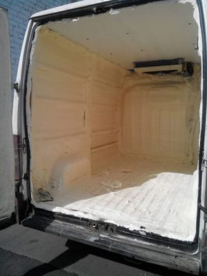 утепление фургонов и автомобилей